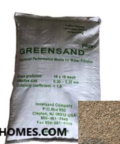 Green Sand vật liệu lọc sắt, mangan và kim loại nặng