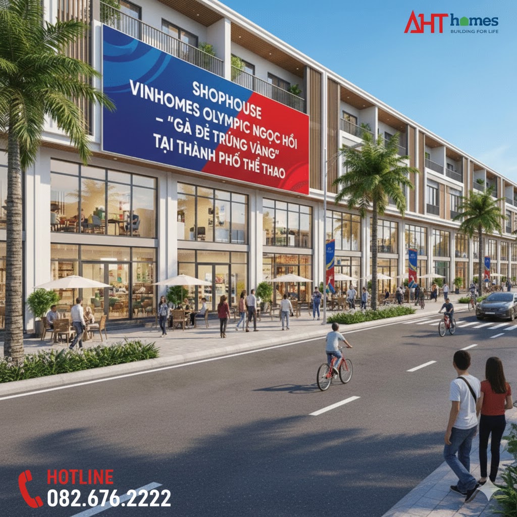 Hoàn thiện nhà biệt thự liền kề xây thô Vinhomes Olympic Hà Nội